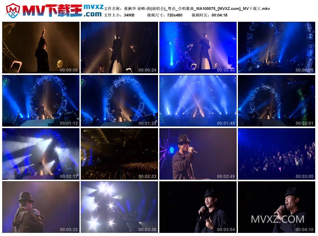 蔡枫华 凌峰-困(演唱会)_粤语_合唱歌曲_MA105075